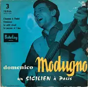 7inch Vinyl Single - Domenico Modugno - Un Sicilien A Paris