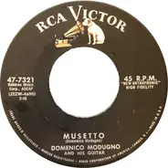 Domenico Modugno - Musetto / Io, Mammeta E Tu