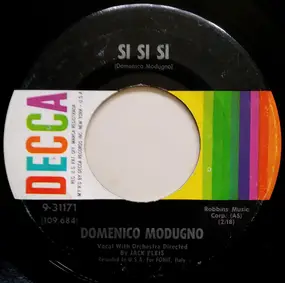 Domenico Modugno - Si Si Si / Ciao Ciao Bambina