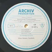 10'' - Scarlatti / Eliza Hansen - 8 Essercizi Per Gravicembalo - Mono