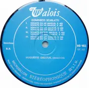 LP - Domenico Scarlatti - Sonates Pour Clavecin (Huguette Dreyfus)