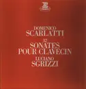 Double LP - Domenico Scarlatti - - 32 Sonates Pour Clavecin - hardcover fabric slipcase +booklet