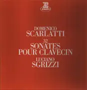 Double LP - Domenico Scarlatti - - 32 Sonates Pour Clavecin - hardcover fabric slipcase +booklet