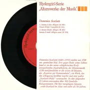 7inch Vinyl Single - Domenico Scarlatti - Sonaten - Gatefold / Mono
