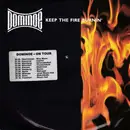 7inch Vinyl Single - Dominoe - Keep The Fire Burnin'