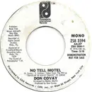 7inch Vinyl Single - Don Covay - No Tell Motel