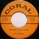 7inch Vinyl Single - Don Cornell - The Bible Tells Me So / Love Is A Many-Splendored Thing