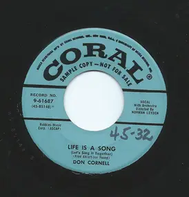 Don Cornell - Life Is A Song / Heaven Only Knows