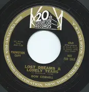 7inch Vinyl Single - Don Cornell - Lost Dreams & Lonely Tears / Forget About Me - Company Sleeve