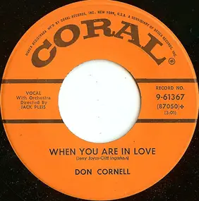 Don Cornell - When You Are In Love