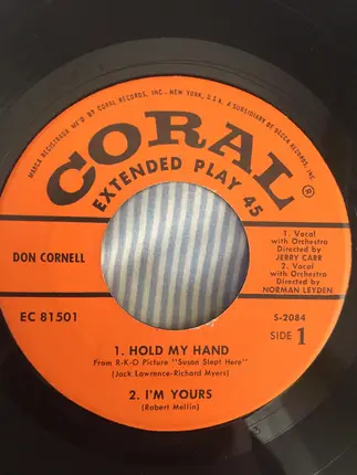 Don Cornell - Hold My Hand