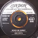 7inch Vinyl Single - Don Costa's Orchestra And Chorus - Never On Sunday / The Sound Of Love
