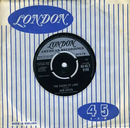 Don Costa's Orchestra And Chorus - Never On Sunday / The Sound Of Love