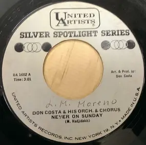 Don Costa's Orchestra And Chorus - Never On Sunday / Theme From The Unforgiven