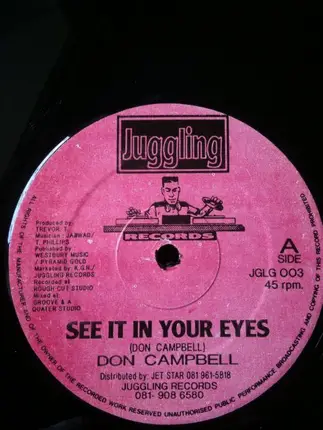 Don Campbell - See It In Your Eyes