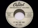 7inch Vinyl Single - Don Carroll - At Your Front Door / The Gods Were Angry With Me