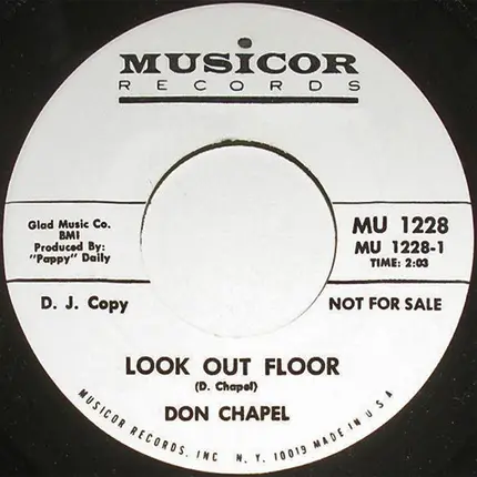 Don Chapel - Look Out Floor / All Track of Me