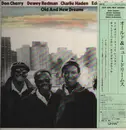 LP - Don Cherry , Dewey Redman , Charlie Haden , Ed Blackwell - Old And New Dreams - Japan Distribution / +OBInsert.