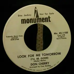 Don Cherry - Look For Me Tomorrow (I'll Be Gone)/Lilacs In The Winter