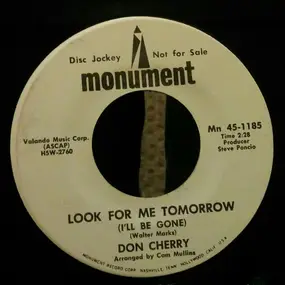 Don Cherry - Look For Me Tomorrow (I'll Be Gone)/Lilacs In The Winter