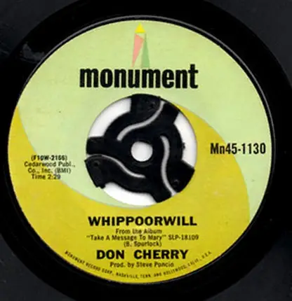 Don Cherry - Whippoorwill