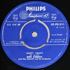 Don Cherry - Hasty Heart / I Look For A Love