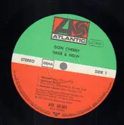 LP - Don Cherry - Hear & Now