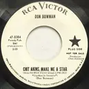 7inch Vinyl Single - Don Bowman - Chit Akins, Make Me A Star