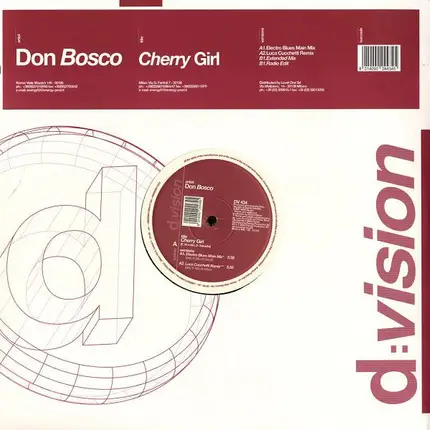 Don Bosco - Cherry Girl
