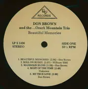 LP - Don Brown And The Ozark Mountain Trio - Beautiful Memories