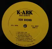 LP - Don Brown And The Ozark Mountain Trio - Don Brown And The Ozark Mountain Trio
