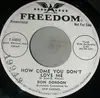 7inch Vinyl Single - Don Gordon - How Come You Don't Love Me