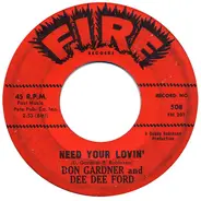 Don Gardner and Dee Dee Ford - Need Your Lovin' / Tell Me