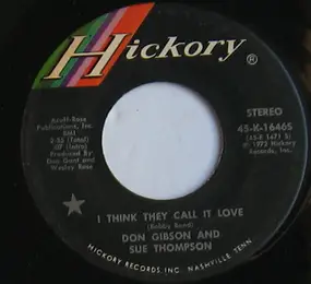 Don Gibson - I Think They Call It Love
