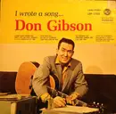 LP - Don Gibson - I Wrote A Song