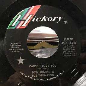 Don Gibson - Cause I Love You / My Tears Don't Show