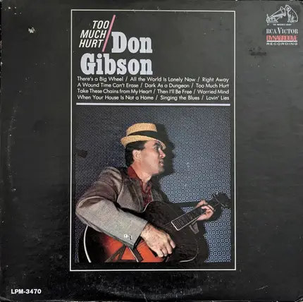 Don Gibson - Too Much Hurt