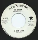7inch Vinyl Single - Don Gibson with The Jordanaires - A Born Loser