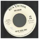 7inch Vinyl Single - Don Gibson - You're Going Away - Promo
