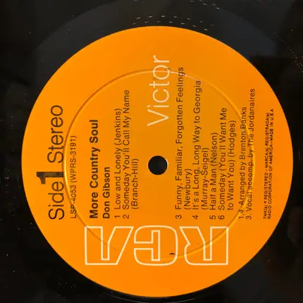 Don Gibson - More Country Soul