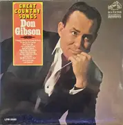 LP - Don Gibson - Great Country Songs - Mono