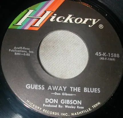 Don Gibson - I Wanna Live