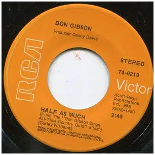 Don Gibson - I Will Always