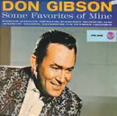 LP - Don Gibson - Some Favorites Of Mine