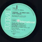 LP - Don Gibson - 15 Great Hits