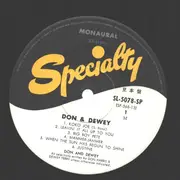 LP - Don & Dewey - They're Rockin' 'til Midnight, Rollin' 'til Dawn! - Promo /+ insert