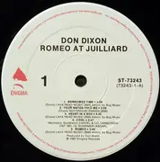 LP - Don Dixon - Romeo At Juilliard