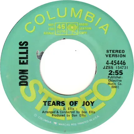 Don Ellis - Tears of Joy