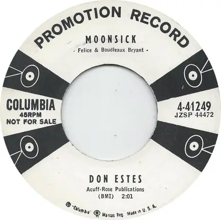 Don Estes - I'd Give Anything