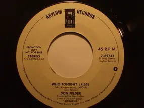 Don Felder - Who Tonight